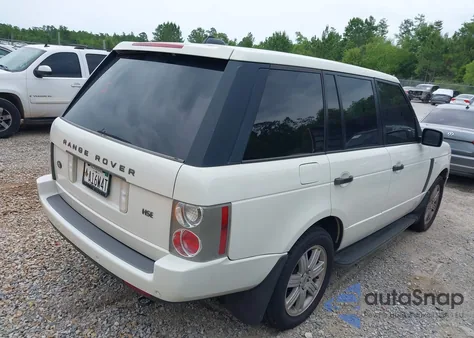 2007 Land Rover Range Rover Hse from USA, damaged, VIN SALMF15487A256899